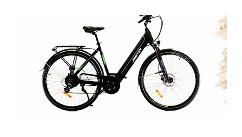 Totem PowerRIDE CITY 28 12Ah — City E-Bike Rental in Naxos
